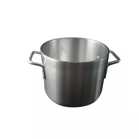 Olla Stock de Aluminio sin Tapa de 8 Quartos MASTER CHEF ASTP-08