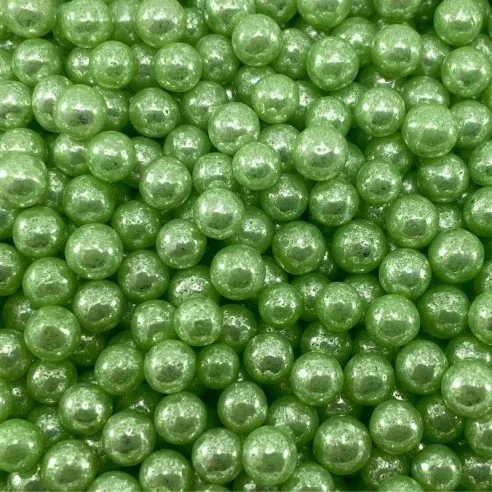 Confitillo de Perlas Verdes Medianas de 100 Gramos MAGIC COLORS 7443006011695
