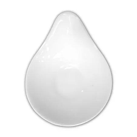 Plato Hoja de Porcelana 8 Centimetros Blanco ARNI CS2769