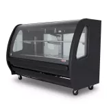 Vitrina Exhibidora de Color Negro de 200 Centimetros TORREY TEM-200 NEGRA