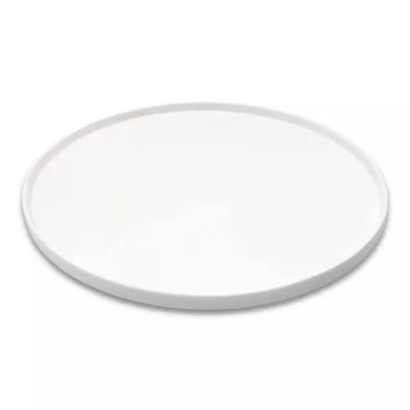 Plato Redondo Pizzero de Porcelana 13 Pulgadas Blanco ARNI S4686