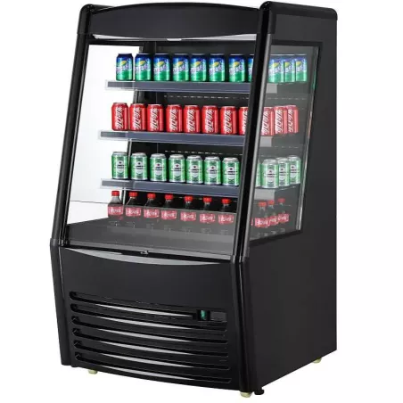 Vitrina Refrigerada de 4 Niveles Pared de 92 x 84 x 150 Centimetros QUANTUM PRO VP-390