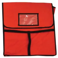 Bolsa para Pizza de 18 x 18 Pulgadas de Color Rojo MASTER CHEF IPDB-218R
