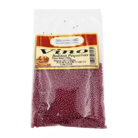 Confitillo Vino de Bolitas Pequenas de 100 Gramos MAGIC COLORS 7443006082534