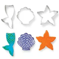 Cortador para Galletas, Tematica el Mar, Set 3 Unidades FOX RUN BRANDS 3698 2