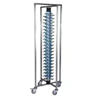 Rack Mobil Porta Platos 84 Unidades MASTER CHEF JW-DC84