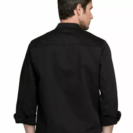 Gabacha de Color Negro Talla L CHECKEDOUT U127C0104A-L