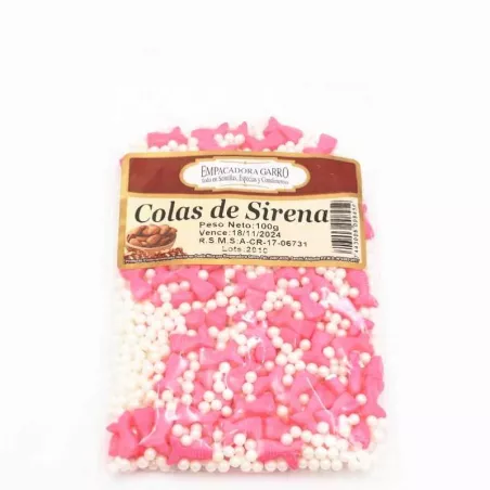 Confitillo Surtido Colas de Sirena de 100 Gramos MAGIC COLORS 7443006008459