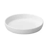 Plato Redondo de Porcelana 8 Pulgadas Blanco ARNI C2306