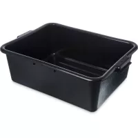 Caja Plastica de 15 x 20 x 7 Pulgadas de Color Negro MASTER CHEF TB-7B