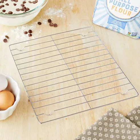 Parrilla Enfriadora de Pasteleria, 10 x 10 Pulgadas FOX RUN BRANDS 4688