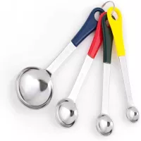 Cucharitas de Acero Inoxidable, Juego de 4 Piezas. FOX RUN BRANDS 4888