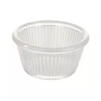 Ramekin Estriado de Policabonato de 4 Onzas MASTER CHEF 8380