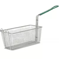 Canasta Freidora de 13 x 6,5 Pulgadas, Color Verde MASTER CHEF WFB-GR