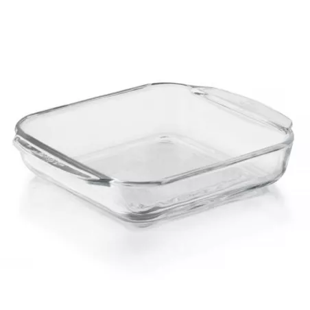 Refractario Cuadrado con Tapa de 735 Mililitros CRISA B431/1718975