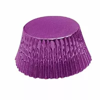 Capsulas para Cupcakes de Aluminio de 50 Unidades, Color Morada FOX RUN BRANDS 7201