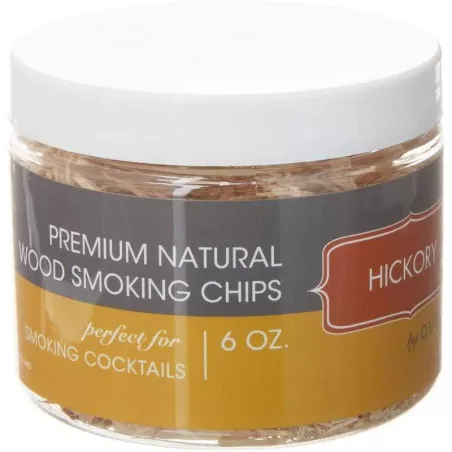 Frasco Chips de Madera Natural Hickory 6 Oz. OUTSET 76535