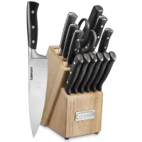 Set de Cuchillos Triple Remache con Bloque para Acomodarlos. 15 Piezas CUISINART C77TR-15P