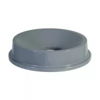 Tapa Embudo del Basurero Brute de 32 Galones de Color Gris RUBBERMAID FG354300GRAY
