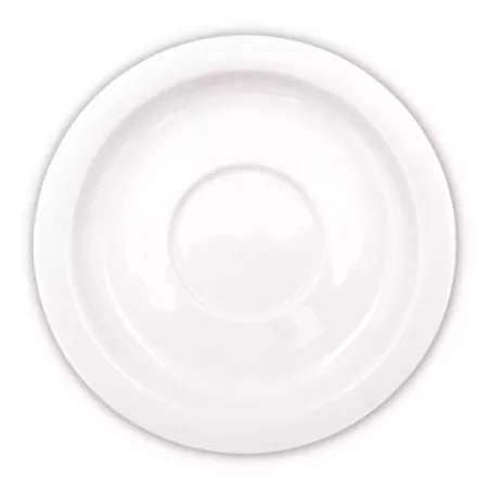 Plato para Taza de Borde Delgado 15.2 Centimetros Blanco CATER MAX 852