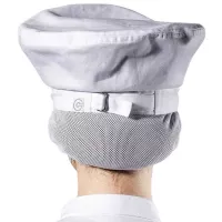 Gorro Blanco para Pelo Largo CHECKEDOUT CU413S0200A 2