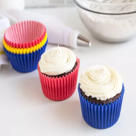 Capsulas para Cupcakes de Color Multicolor, Paquete de 75 Unidades FOX RUN BRANDS 6903