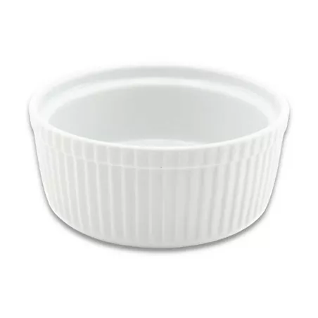 Ramekin de Porcelana 4-1/2 Onzas Blanco CATER MAX 17083