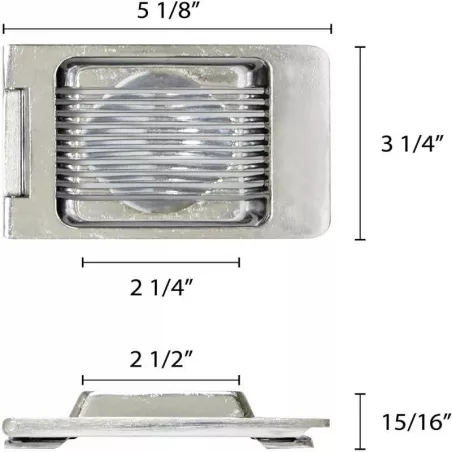 Cortador de Huevo en Rodajas de Aluminio. THUNDER ALES-005C