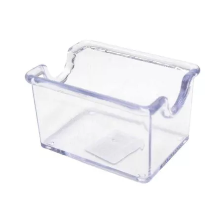 Recipiente Plastico para Sobres de Azucar de Color Transparente MASTER CHEF SPH-CL