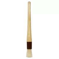 Brocha de Cerda Natural y Puno de Madera de 1 Pulgada THUNDER WDPB006