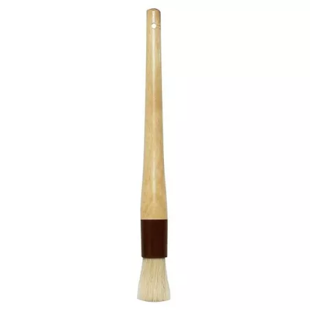 Brocha de Cerda Natural y Puno de Madera de 1 Pulgada THUNDER WDPB006