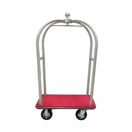 Carro Porta Maletas de Huesped de 110 x 61.5 x 198 Centimetros MASTER CHEF 92.2021SR