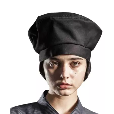 Gorro para Pelo Largo de Color Negro  CHECKEDOUT CU413S0100A