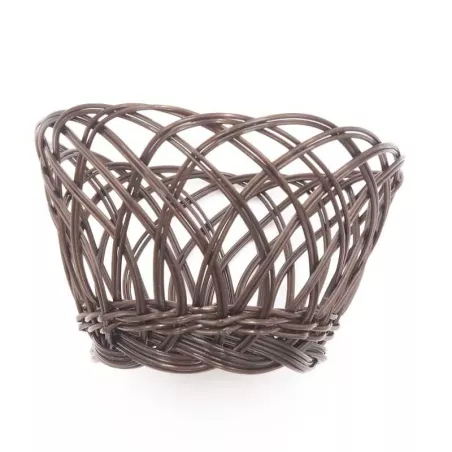 Canasta Redonda de 7 x 3-1/8 Pulgadas de Color Cafe MASTER CHEF HPB-7ABR