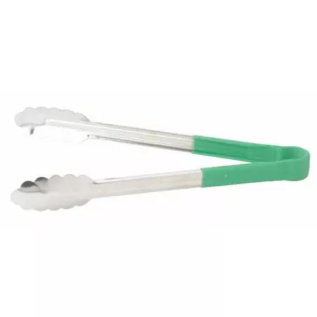 Pinza de Acero Inoxidable de 9 Pulgadas, Color Verde  MASTER CHEF UT-9GR