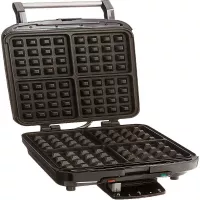 Wafflera Belga de 4 Rebanadas de Color Plateado CUISINART WAF-150P1 2