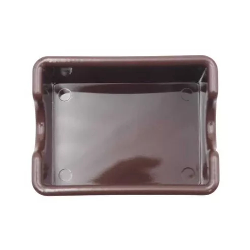 Recipiente Plastico para Sobres de Azucar de Color Cafe MASTER CHEF SPH-BR