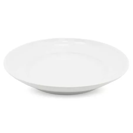 Plato Redondo para Sopa de Porcelana 10-1/2 Pulgadas Blanco CATER MAX 17136