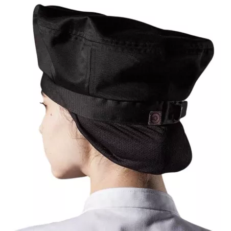 Gorro para Pelo Largo de Color Negro  CHECKEDOUT CU413S0100A