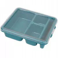Tapa de Policarbonato para Bandeja de Comida con 3 Compartimientos de 9 x 11 Pulgadas CAMBRO 911CWC135 2