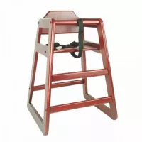 Silla de Madera Mahogany para Bebe  THUNDER WDTHHC020A