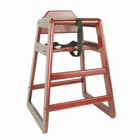 Silla de Madera Mahogany para Bebe  THUNDER WDTHHC020A