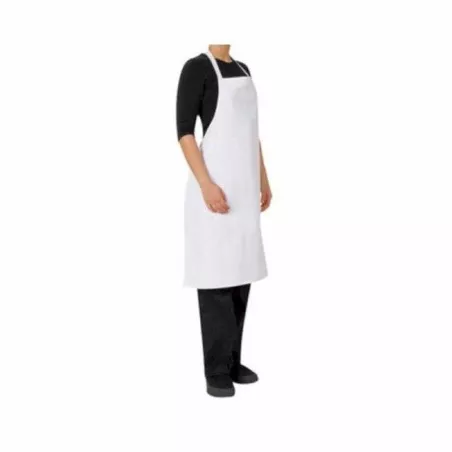 Delantal Peto de 1 Bolsillo de Color Blanco MASTER CHEF BAP-WH