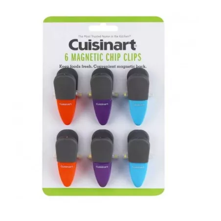 Clip para Bolsas Multicolores, Set de 6 Unidades CUISINART CTG-00-6CC