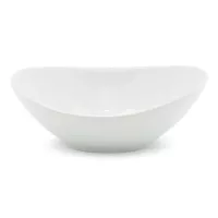 Bowl Ovalado de Porcelana 16 Centimetros Blanco CATER MAX 17080 2