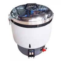 Olla Arrocera a Gas de Aluminio Fundido de 42 Tazas QUANTUM PRO GRC-10L