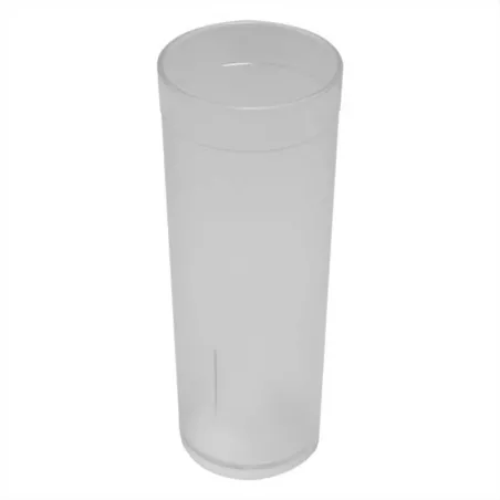Vaso Tumbler de Policarbonato de 9 Onzas MASTER CHEF 8502 CLEAR