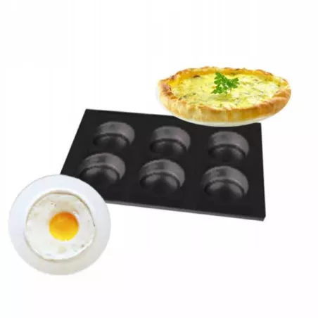 Bandeja Antiadherente de Aluminio para Cocinar Huevos UNOX TG935