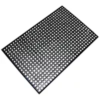 Alfombra de Cocina de Color Negro de 36 x 60 x 3/8 Pulgadas MASTER CHEF FMS-35B