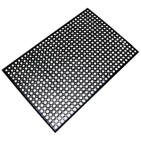 Alfombra de Cocina de Color Negro de 36 x 60 x 3/8 Pulgadas MASTER CHEF FMS-35B